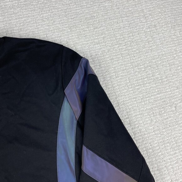 PROJECT X PARIS Sweater fleece Pullover Reflective Logo Black & Purple Men' XL - Picture 4 of 16